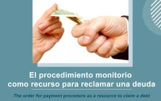 El procedimiento monitorio como recurso para reclamar una deuda