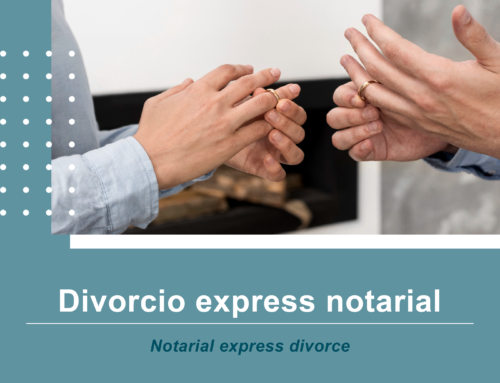 Divorcio express notarial